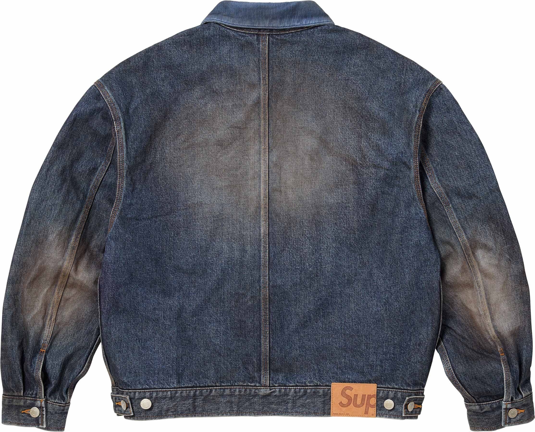 Distressed Selvedge Trucker Jacket view 13